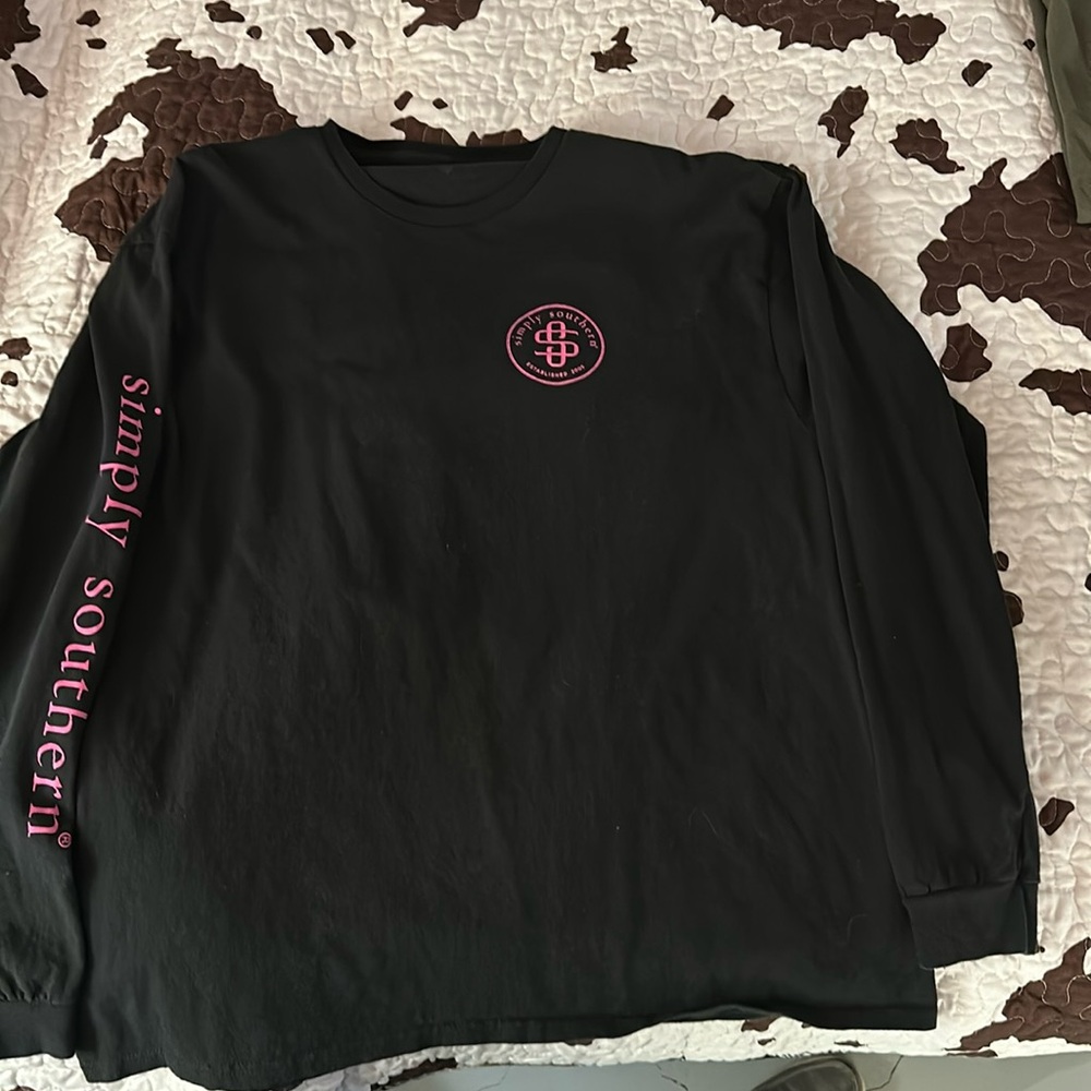 EUC simply Southern long sleeve size XL